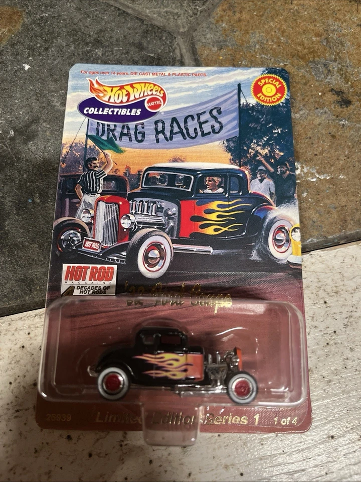 1999 Hot Wheels Hot Rod Magazine Decades of Hot Rods '32 Ford - Image 2 of 4
