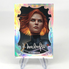 Marvel Card Black Widow 99 Silver Spectrum /2...