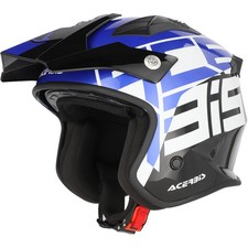 Acerbis Trial-Helm Jet Aria Sport 22-06 Schwarz/Blau