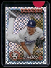 Ricky Vanasco 2024 Topps Chrome Update X-Fractors #USC60 Los Angeles Dodgers