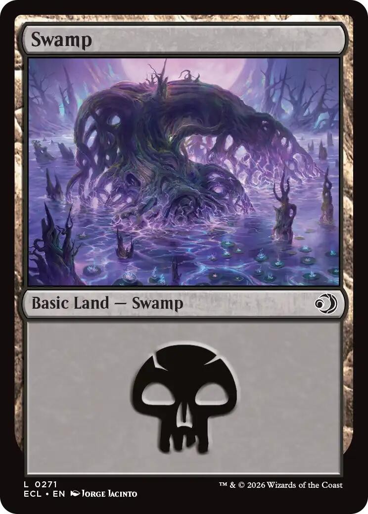 Swamp (0271) Foil Lorwyn Eclipsed [ECL - 271] NM