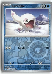 Cetoddle 058/198 Scarlet & Violet Base Set Reverse Holo