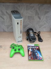 Microsoft Xbox 360 White Console Bundle Hdmi 1 Controller and Games Tested