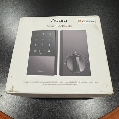 Aqara Smart Lock U100, Touchscreen, Fingerprint Keyless Entry, Ip65, Apple Home