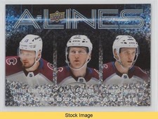 2024 Series 1 A-Lines Valeri Nichushkin Nathan MacKinnon Mikko Rantanen READ x9t