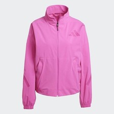  JP4191 WOMENS ADIDAS Z.N.E. WOVEN FULL-ZIP TRACK TOP