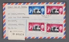 MayfairStamps British Guiana FDC 1965 Sir Winston Churhill Dual First Day Cover