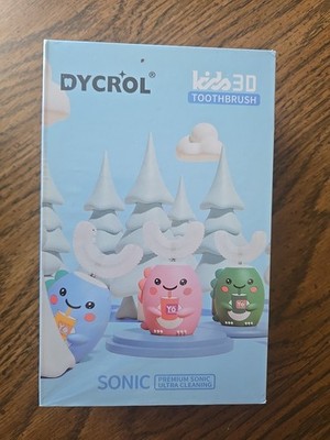 Dycrol Kids 3D Electric Toothbrush Blue (2-6 Age) Bew in Factory Wrapping