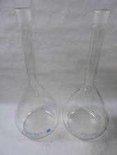 Meßkolben 2000 ml mit NS 24 RASO THERM Jenaer Glas DDR In 20°C Klasse B