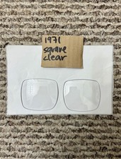 New Ray Ban Square RB1971 1971 Clear Replacement Lenses Size 54/19