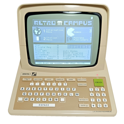 Minitel La Radiotechnique 9NFZ300/2 Series Terminal (1986) - überholt Videotex BBS - Bild 2 von 24