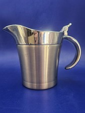 Vonshef Stainless Steel Gravy Boat - 500ml | Insulated Custard & Cream Server