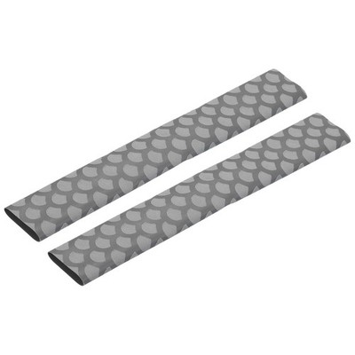 2pcs 18mm Dia Drumstick Grips Wrap Drumstick Sleeve Heat Shrink, Grey