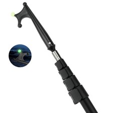 SAN LIKE Telescopic Boat Hook - 3 Stage Aluminum Alloy Docking Pole 11.7ft
