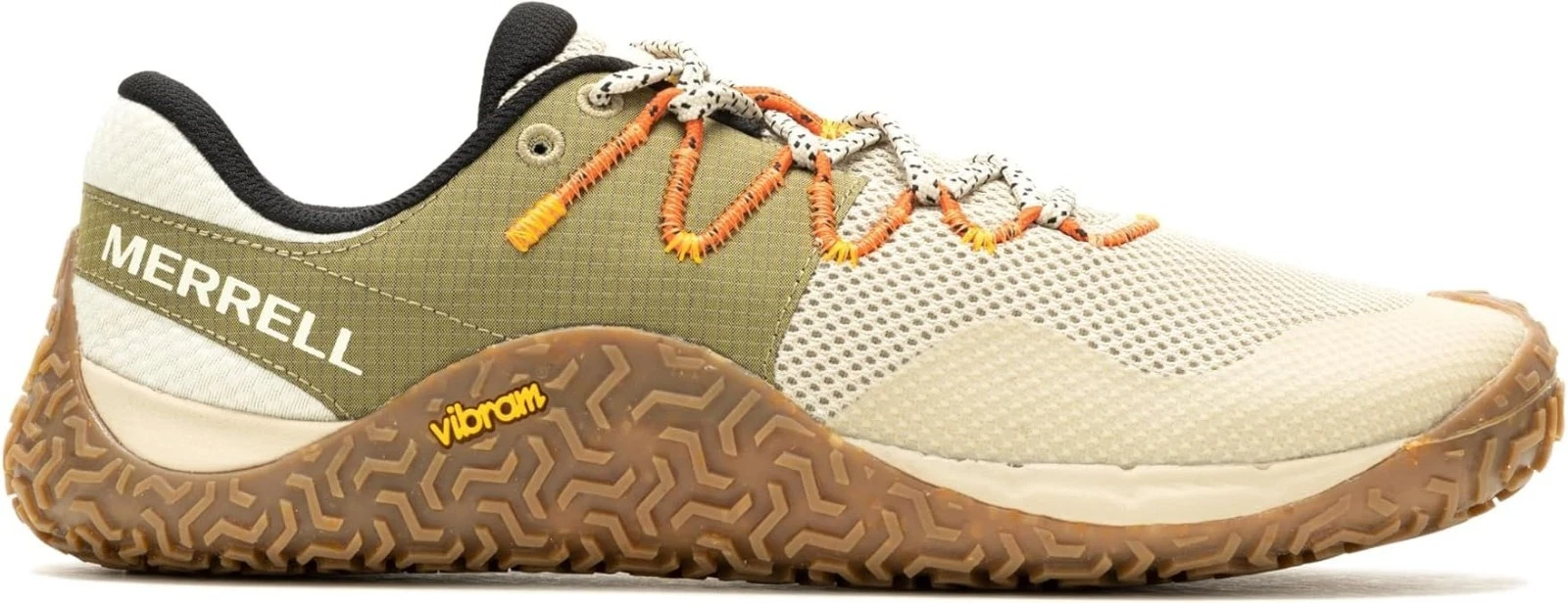 Merrell Men's Trail Glove 7 Barefoot Trail Running Shoe Breathable Oyster - 15