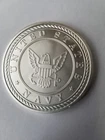 1 Oz United States Armed Forces Navy Silver Round  Because Of the Brave New