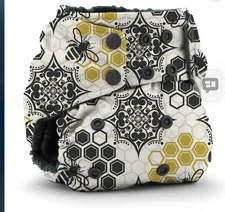 Kanga Care Rump-Rooz Cloth Diaper Liner Reusable 1 Size Pocket Diaper Bumble-bee