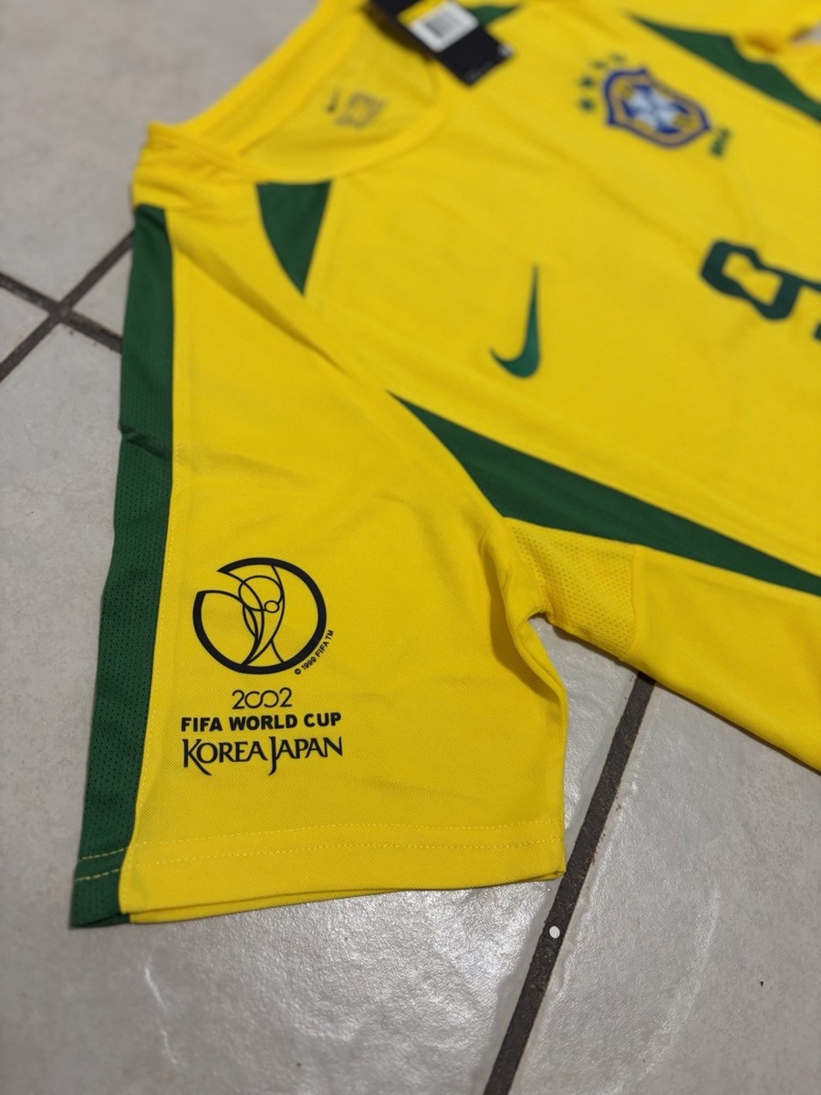 Ronaldo 2002 World Cup Yellow Jersey (Sz 2XL ) | eBay