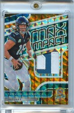 Trevor Lawrence 2024 Spectra Orange Jersey Patch Jacksonville Jaguars 2/10