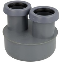 Airfit Abwasser-ReduzierstüCk FüR Ht-Und Kg-Rohr DN110 X 40 X 40