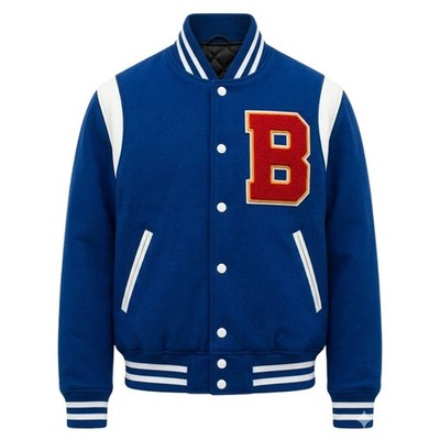 Belmont Cameli Inspired Off Campus Varsity Jacket