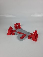 Lego Duplo Train Track Points, Junctions, Stop Buffers, Bricks, Blocks, Grey