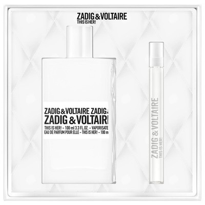 Zadig & Voltaire Ladies This Is Her! Gift Set Fragrances 3423222124304