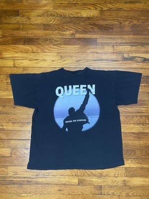 Vintage 90s Queen Heaven For Everyone Men s Graphic T Shirt Size Large Rock Band