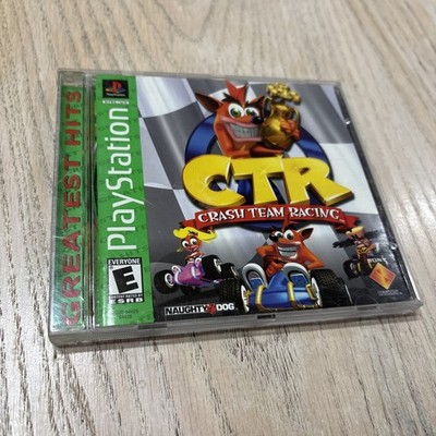 Crash Team Racing CTR (1999) Greatest Hits PlayStation 1 PS1 Complete CIB Manual