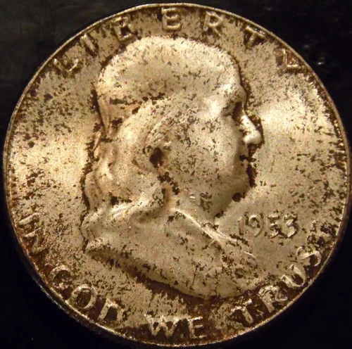 1953-S Franklin Half Dollar Gem BU Uncirculated