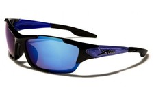 X Loop Sunglasses Wrap Around Plastic Frames Sport Baseball Cycling Golf For Men