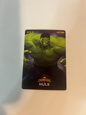 Marvel Contest Of Champions Dave And Busters #034 Hulk Non Foil Series 2 Card