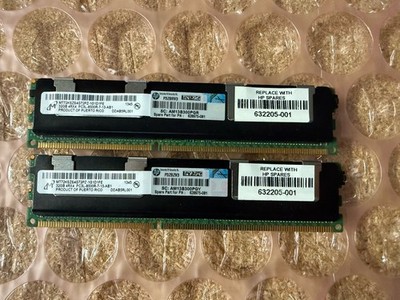 2 x 32GB (64GB KIT) 4Rx4 PC3L-8500R ECC Reg Server RAM HP 632205