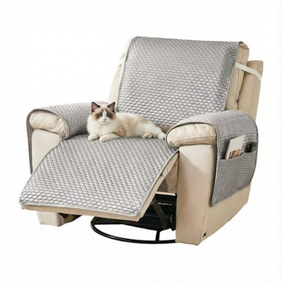 Cooling Armchair Covers 1-Seater Sofa Slipcover Recliner Protector for Dogs Cats