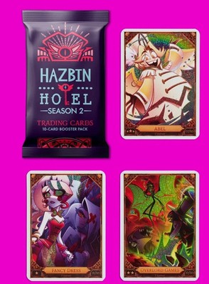 10パック Hazbin Hotel SeasonTwo 1st Edition Hazbin Hotel Season Two Trading Cards 1st Edition Booster Pack