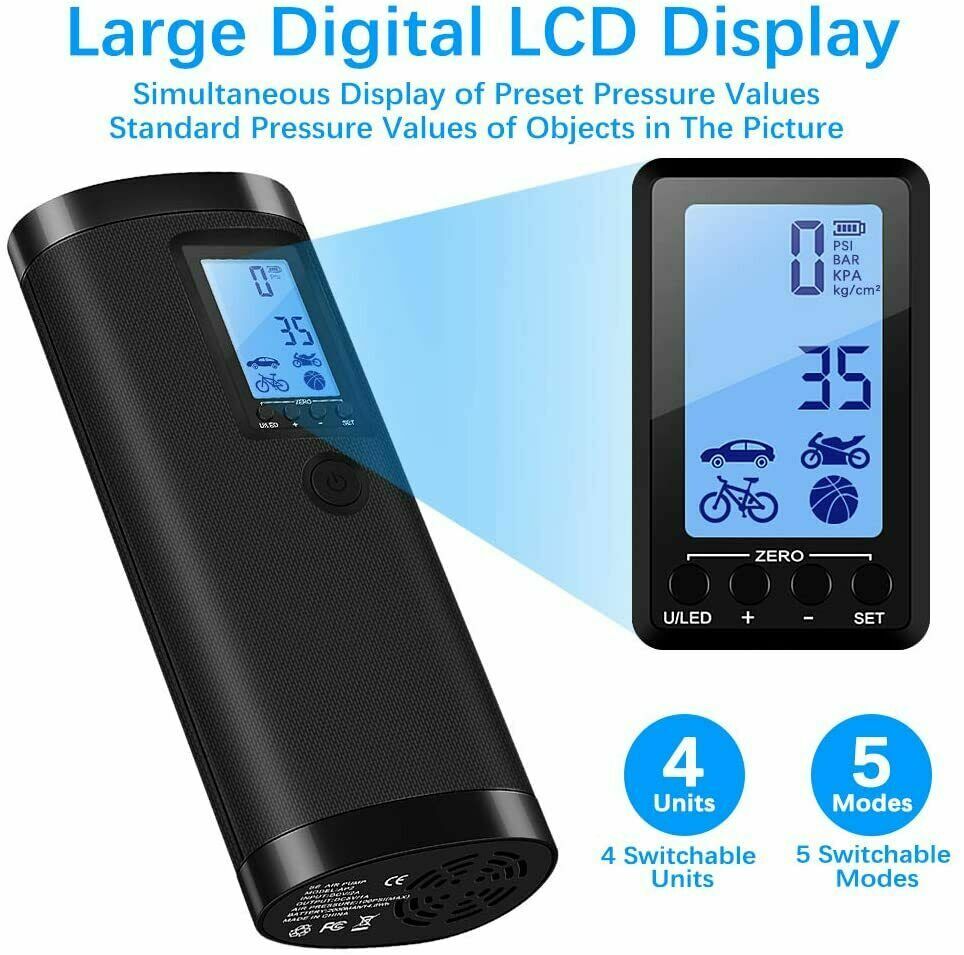 portable inflator for tires