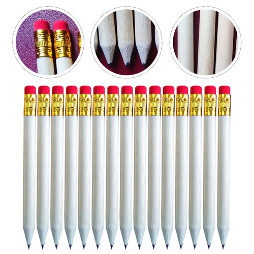 60 Pcs Golf Pencil Wood Pencils Half with Eraser Bride Preschool - Picture 7 of 12