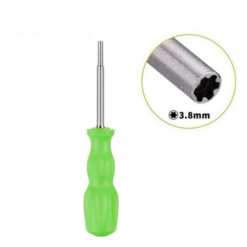 Strumento riparazione cacciavite di sicurezza 3,8 mm 4,5 mm Gamebit per Nintendo NGC SFC MD N64 - Foto 3 di 5