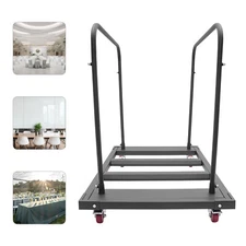Folding Chair Rack Dolly Cart Table Storage Rack Desk Chairs Cart Trolley