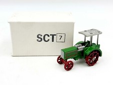 Tractor de gasolina Heider Rock Island Plow Co 1/64 con dosel Quad Cities Toy Show