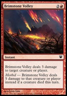 *MRM* FR/VF 4x Schwefelflug (Brimstone Volley) MTG Innistrad