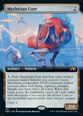 MTG MECHTITAN CORE 497 FOIL EXC - MECHACOLOSS CORE - NEO X EN - MAGIC