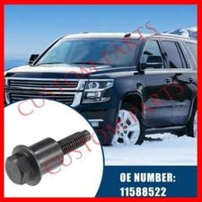 NEW 11588522 Car Timing Chain Guide Bolts for Chevrolet Durable Metal Black US