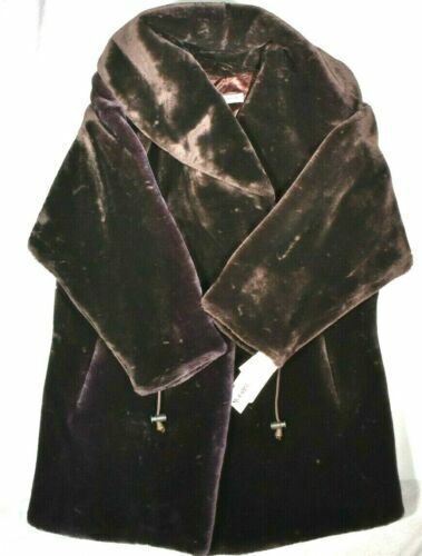 RARE 1980s Vintage Donnybrook Faces Faux Fur Oversized Coat RARE 1980s Vintage Donnybrook Faces Faux Fur Oversized Coat