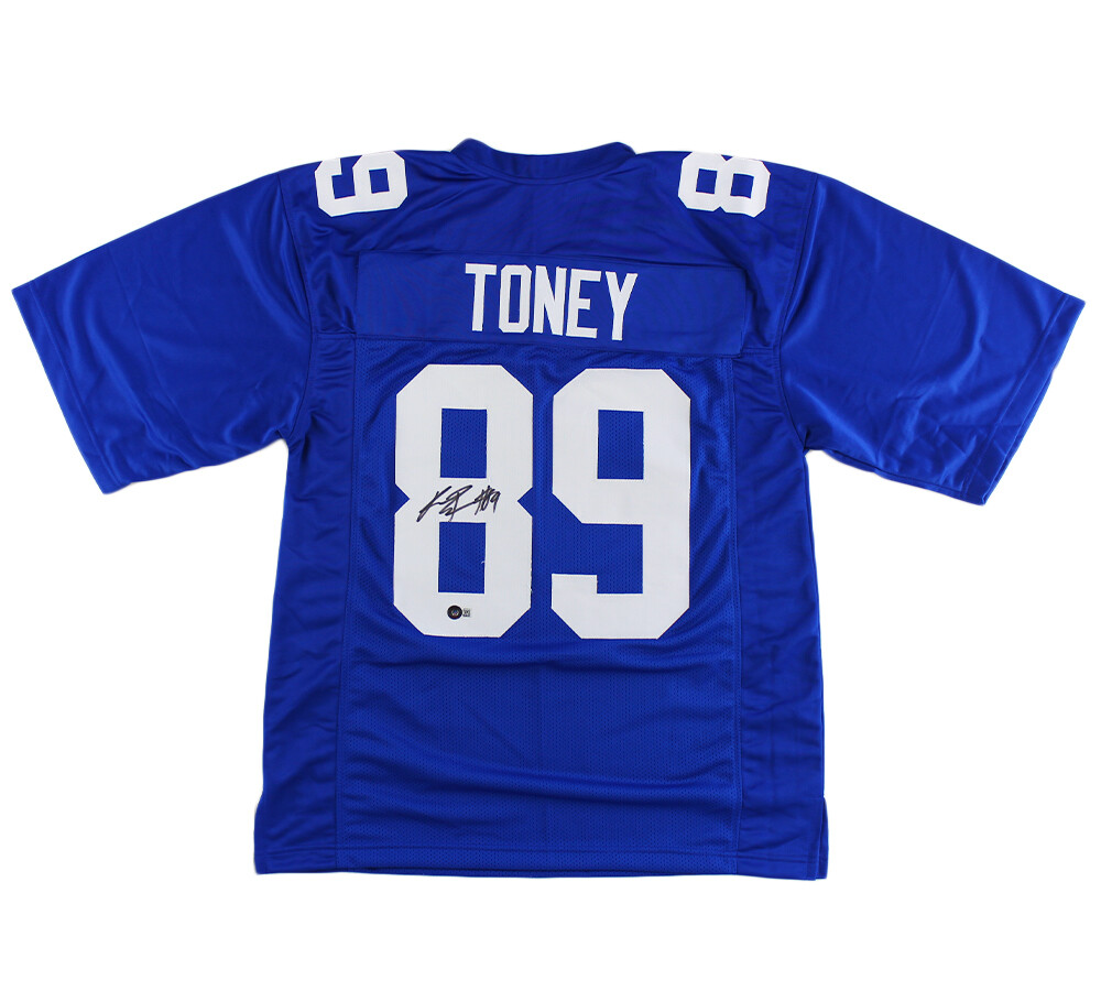 Kadarius Toney Autographed Signed New York Giants New York Custom Blue Jersey 
