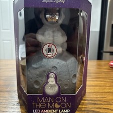 Astronaut Table Lamp Night LightAmbient Space Man LED Room DecorMan Cave USB