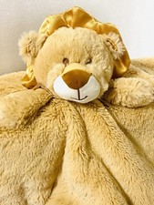 Kellytoy Lion Rattle Blanket Lovey Super Soft 13  EUC