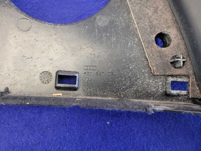 2014 Audi R8 V10 Plus Coupe Driver Left Seat Belt Retractor Cover 2136