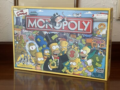 Juego de mesa Monopoly The Simpsons | Basado en la serie de Fox Los