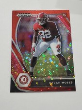 2021 Prizm Draft Dylan Moses RC Red Disco Alabama Crimson Tide
